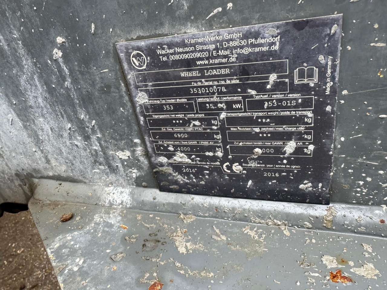 Wiellader KRAMER 5085