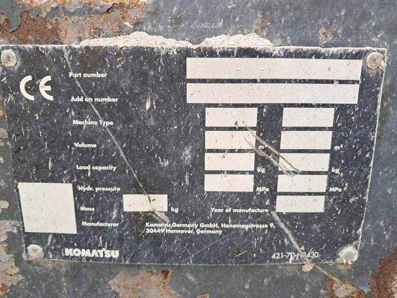 Wiellader Komatsu WA380-8E0