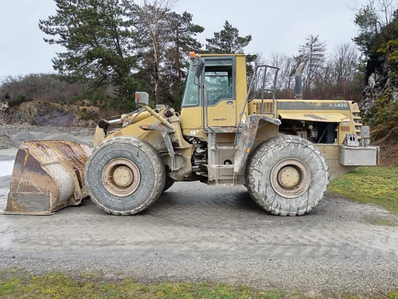 Wiellader Komatsu WA420