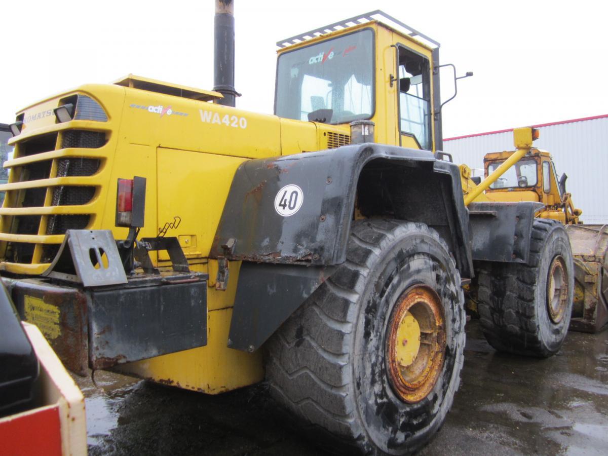 Wiellader Komatsu WA420-3 active