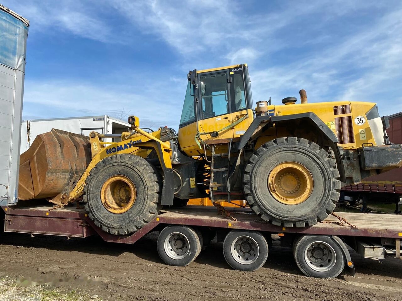 Wiellader Komatsu WA430 VOLA 24 tone - cupa 3,5 m3 - DE INCHIRIAT