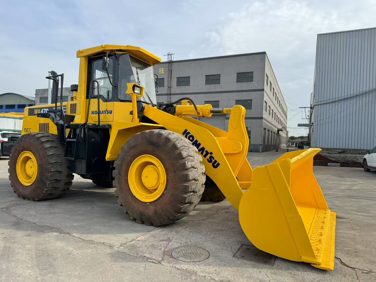 Wiellader Komatsu WA470