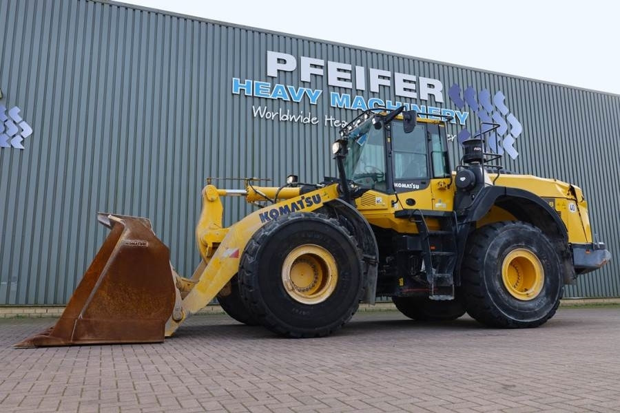 Wiellader Komatsu WA470-8 Diesel, 4x4 Drive, Tamtron Weighting Syste