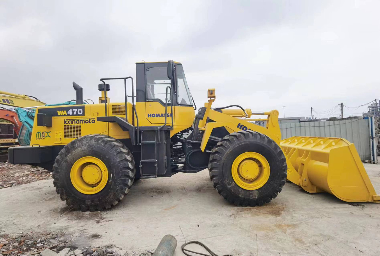 Wiellader Komatsu WA470 Used Wheel Loader WA380 WA320 WA500 WA600 Loader in High Quality for Sale