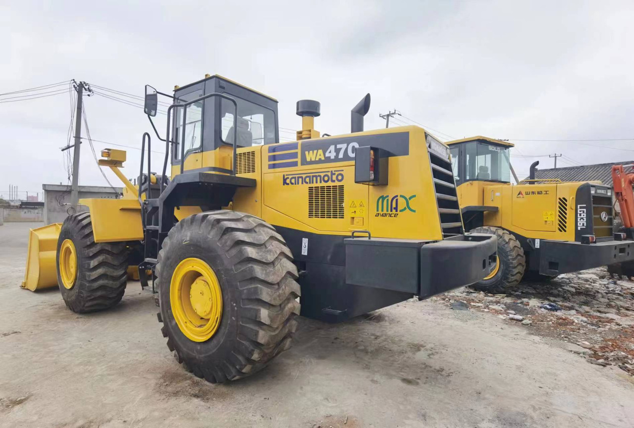 Wiellader Komatsu WA470 Used Wheel Loader WA380 WA320 WA500 WA600 Loader in High Quality for Sale