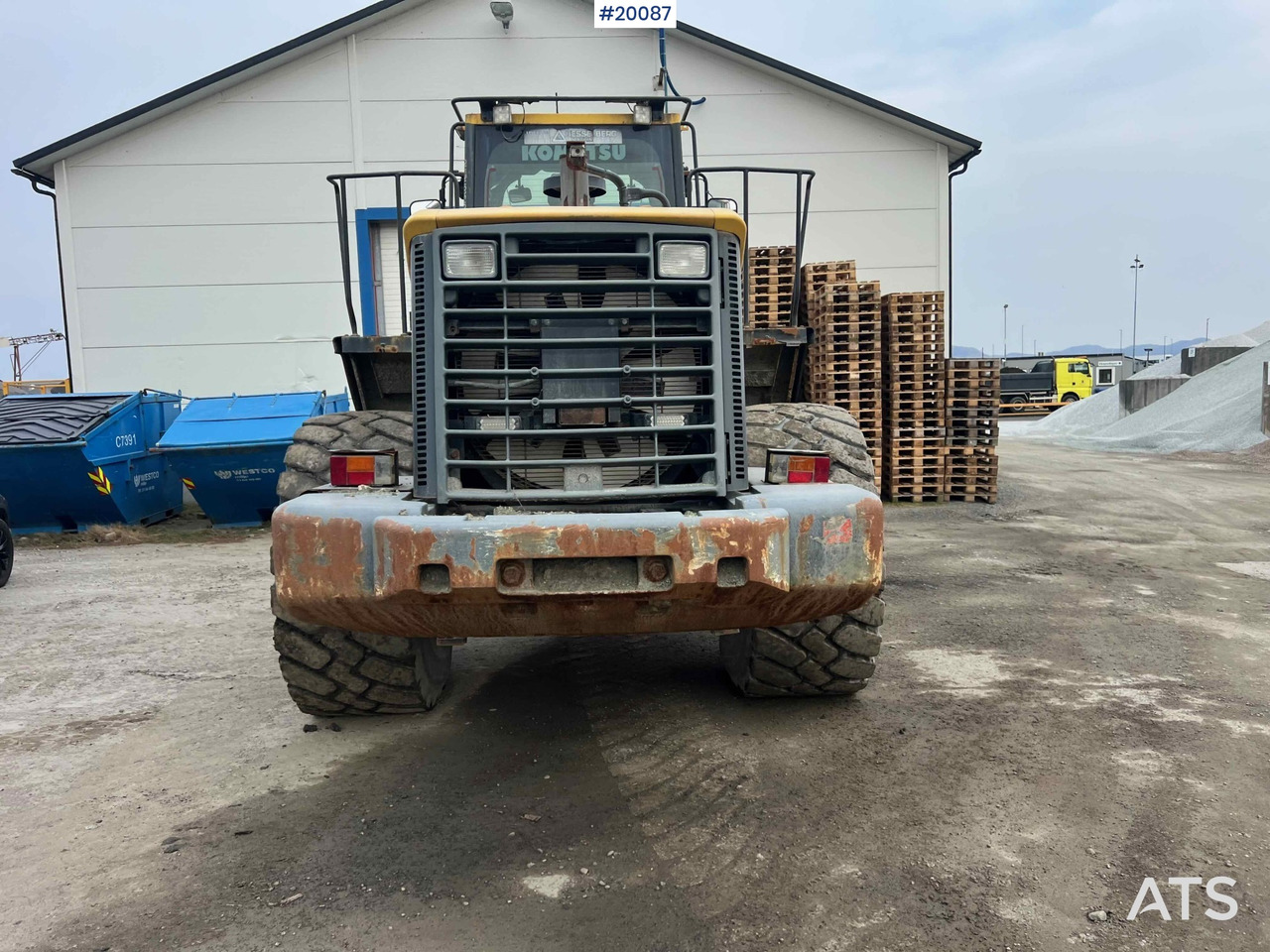 Wiellader Komatsu WA480-6
