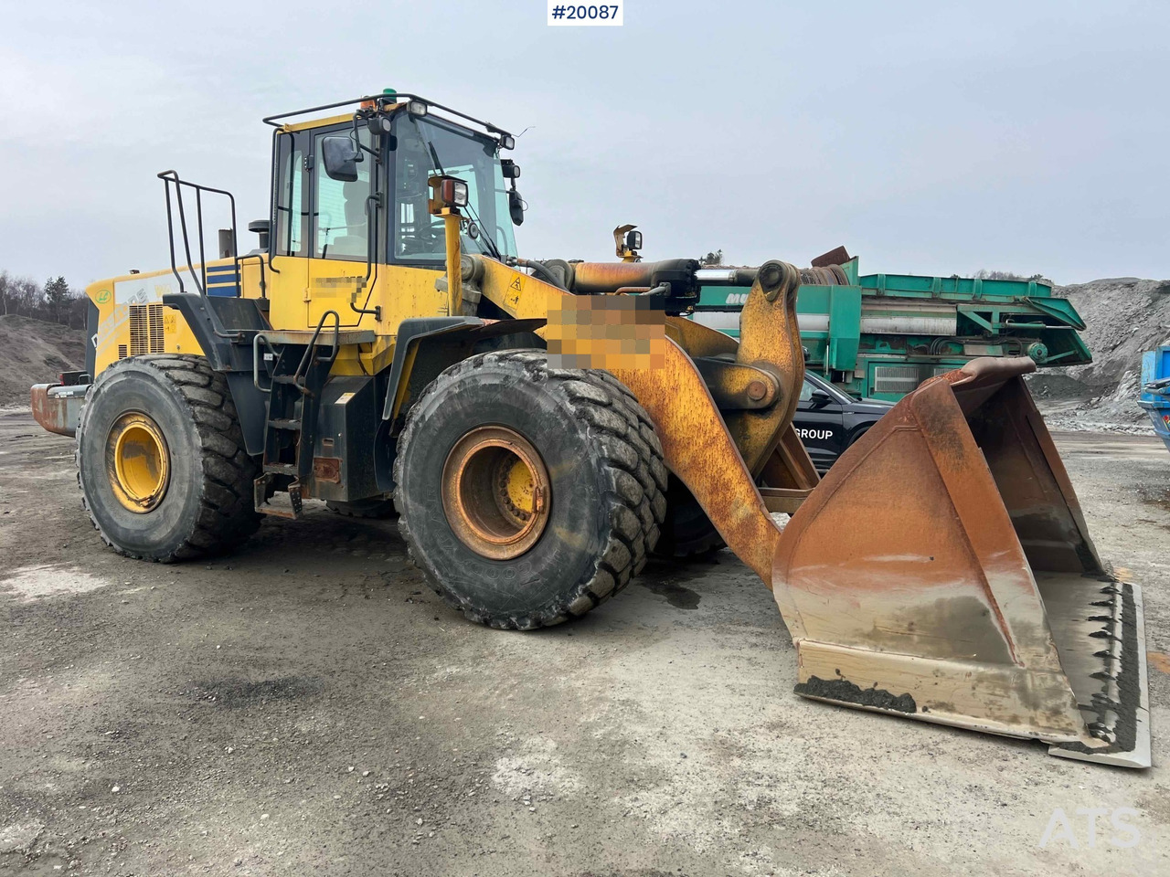 Wiellader Komatsu WA480-6