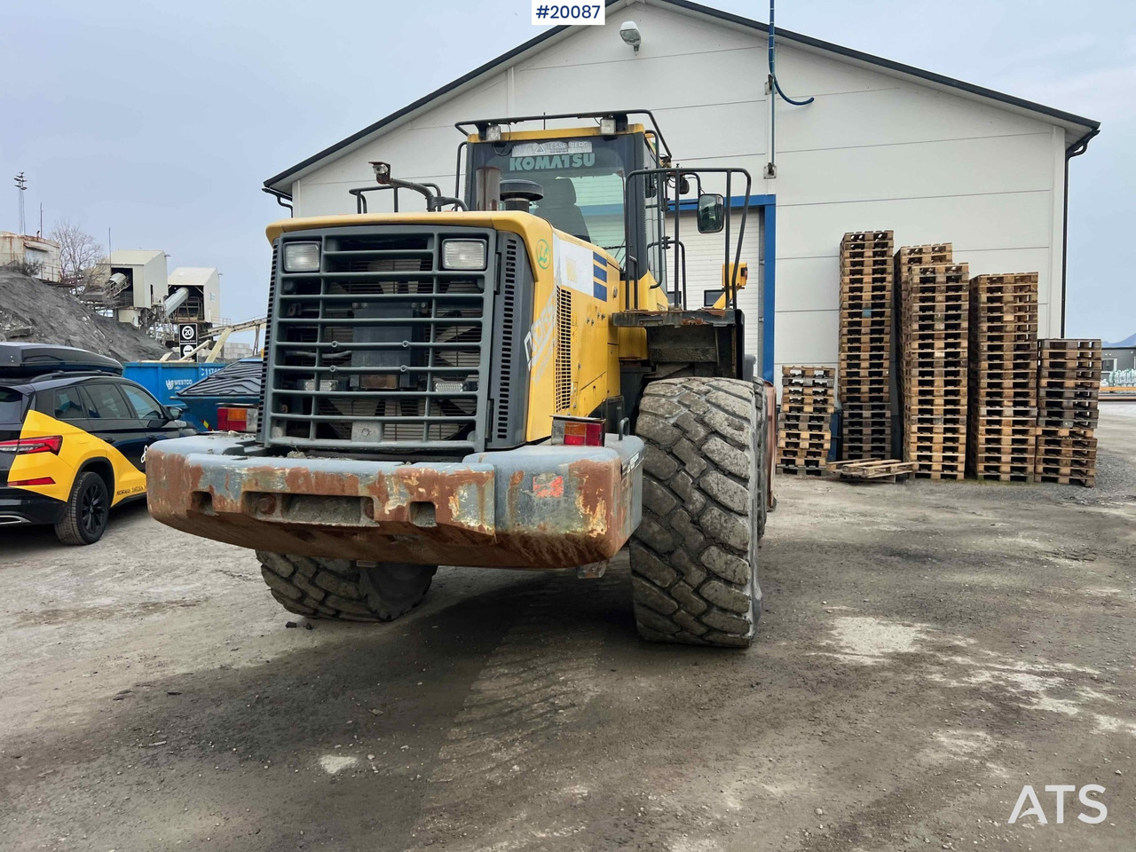 Wiellader Komatsu WA480-6