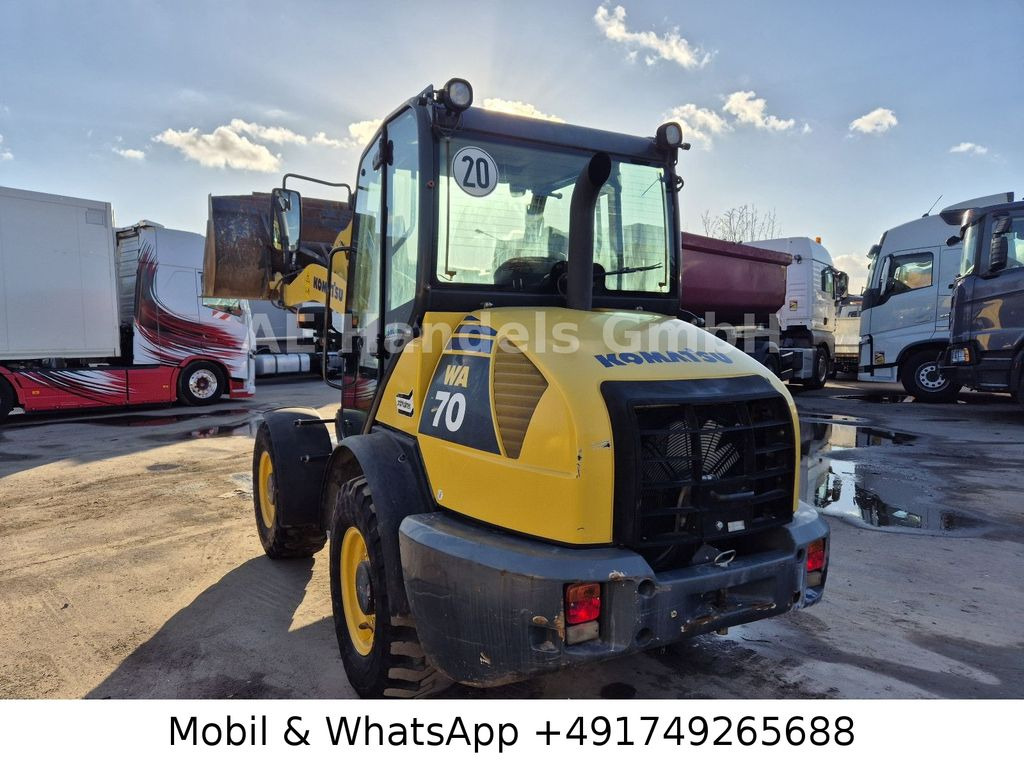 Wiellader Komatsu WA70-7 *Schaufel-1,5m³/Gabel/Schnellwechsler