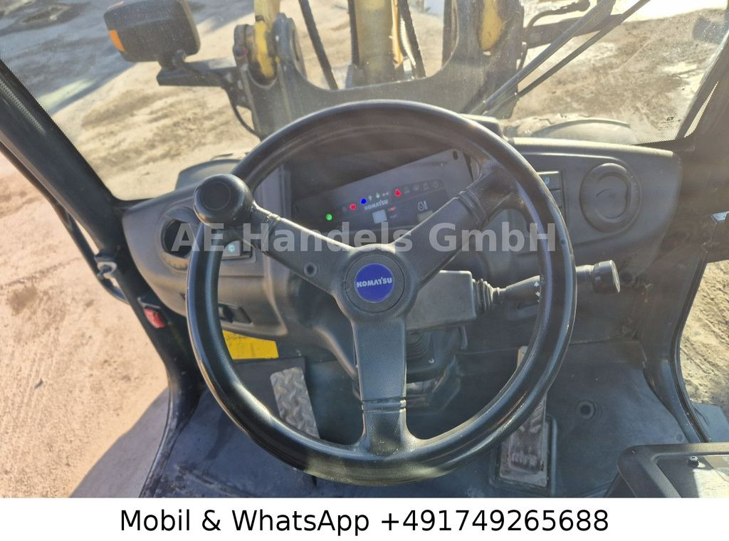 Wiellader Komatsu WA70-7 *Schaufel-1,5m³/Gabel/Schnellwechsler