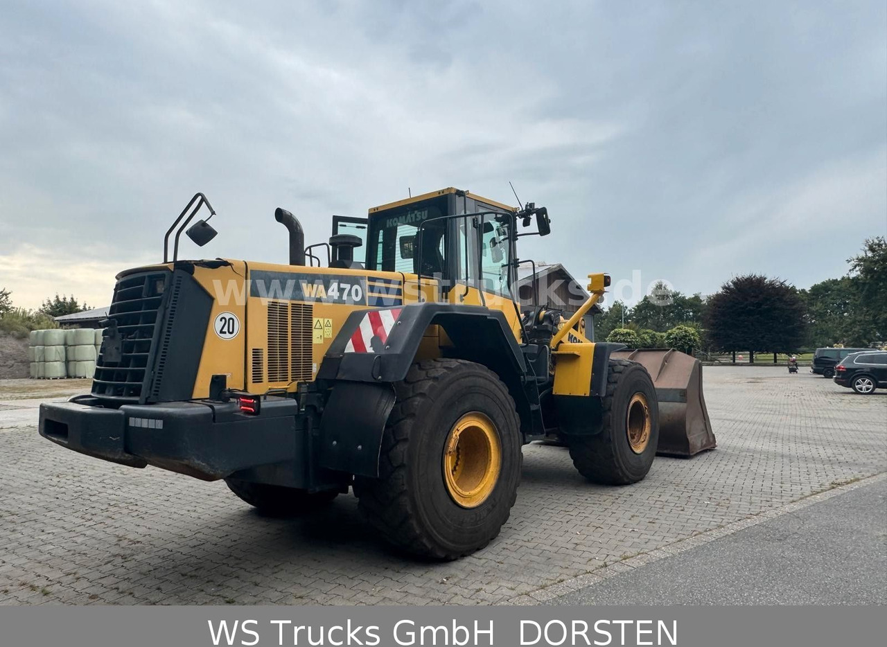 Wiellader Komatsu WA 470-6  9t Schaufel Waage LED