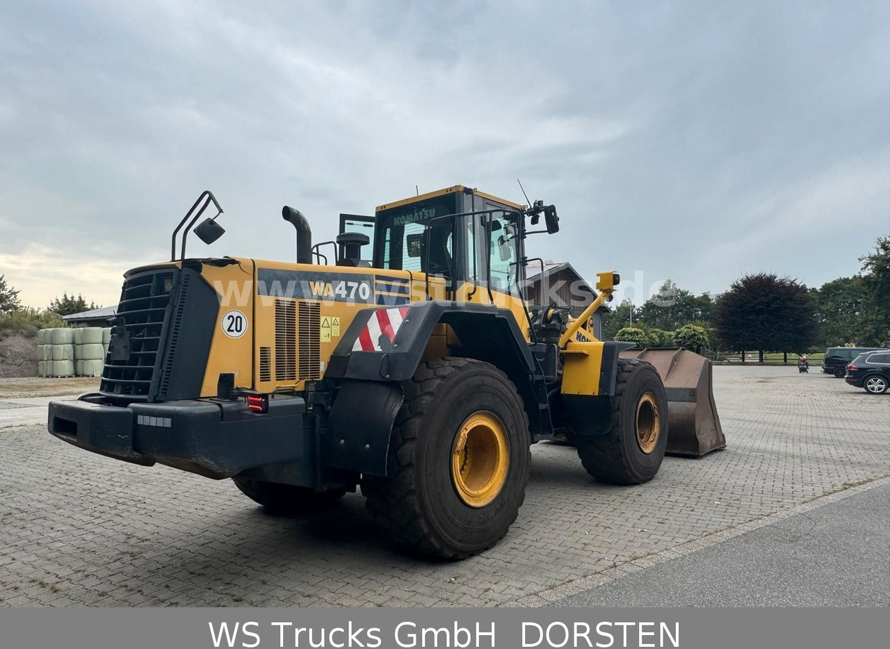 Wiellader Komatsu WA 470-6  9t Schaufel Waage LED