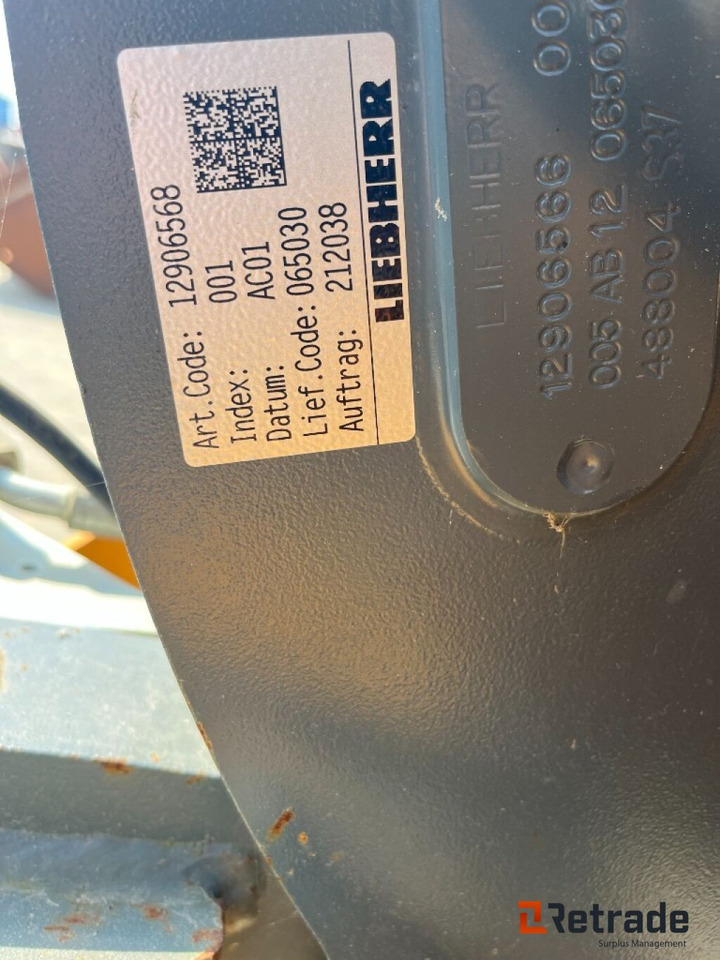 Wiellader Kompaktlæsser Liebherr L504 Miniloader