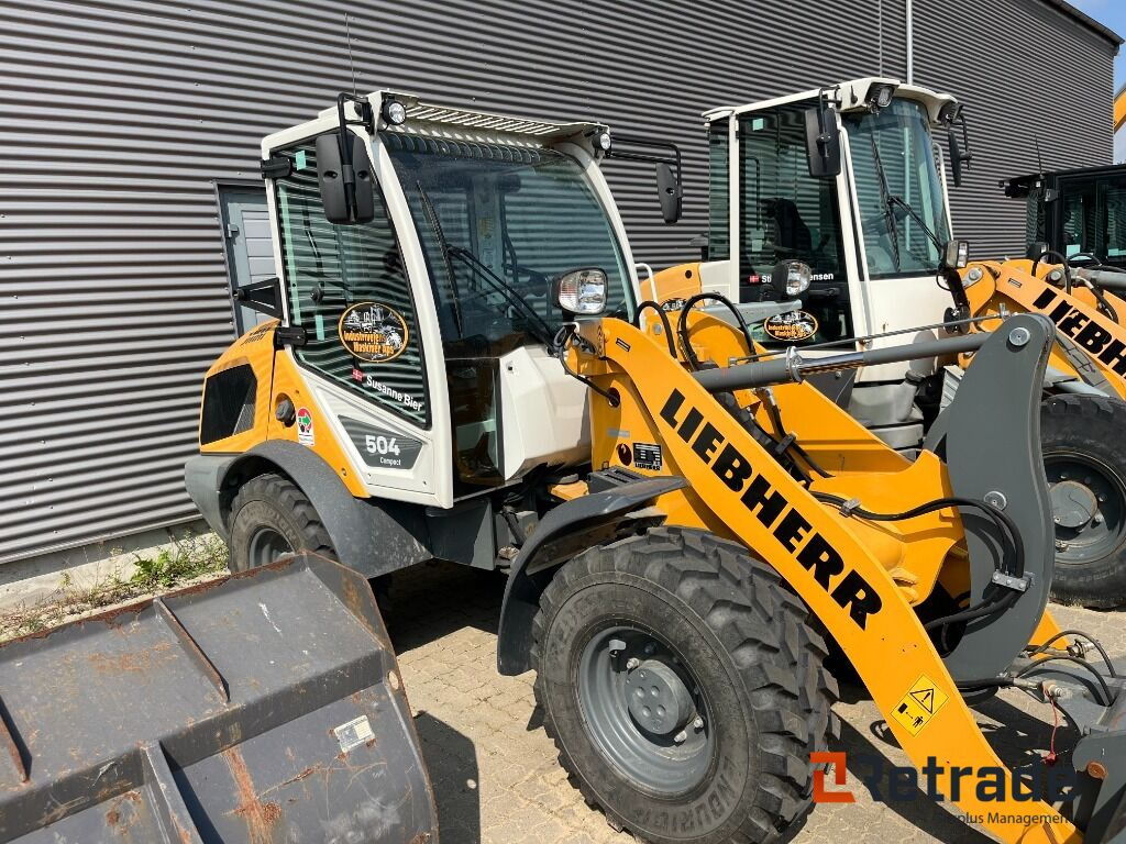 Wiellader Kompaktlæsser Liebherr L504 Miniloader
