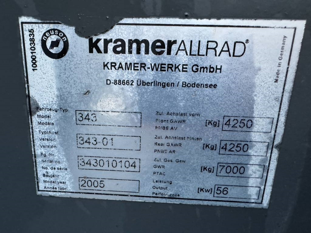 Wiellader Kramer 680