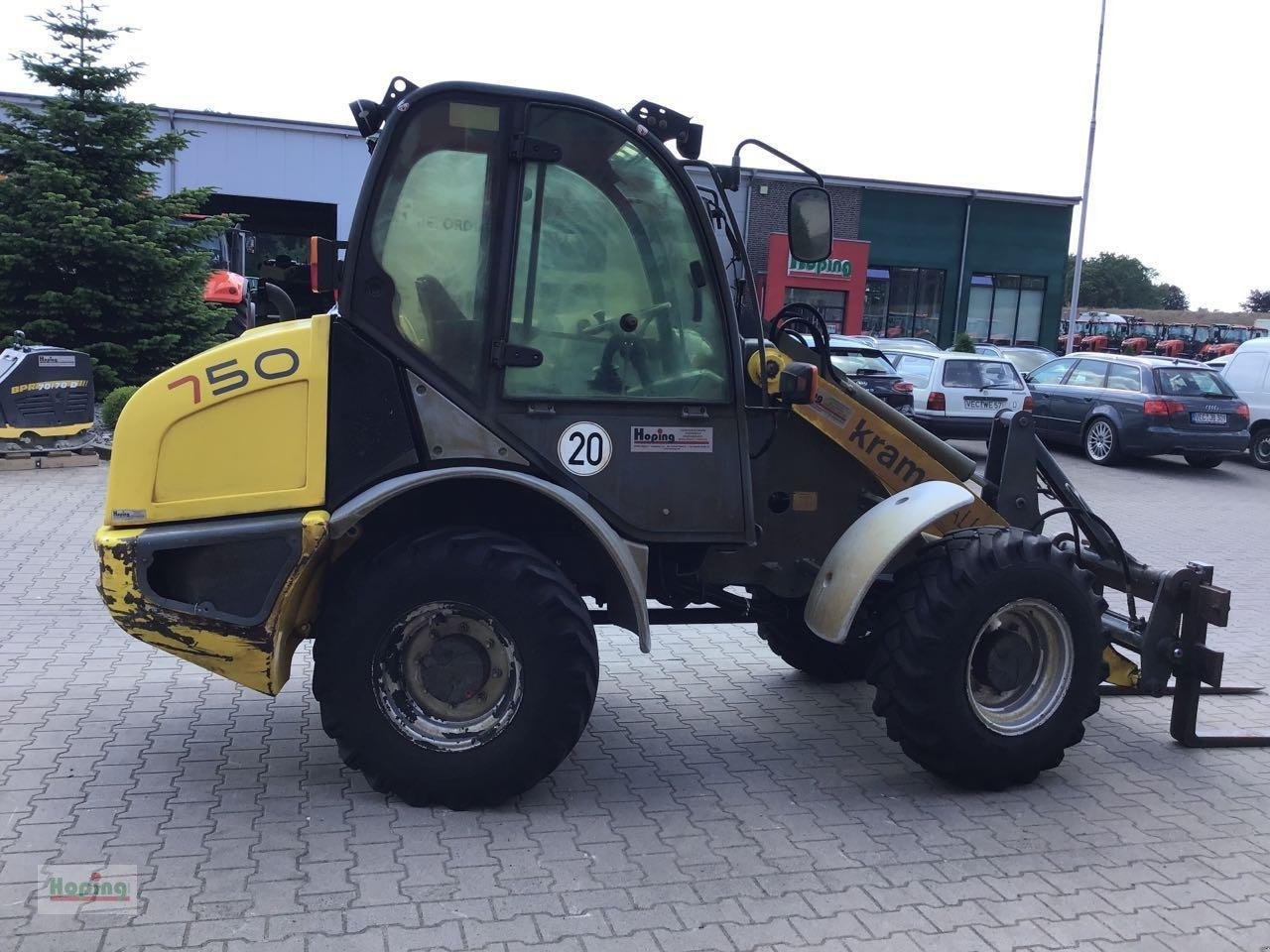 Wiellader Kramer 750