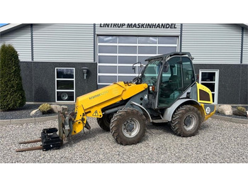 Wiellader Kramer 750T Allrad med pallegafler og adabter. Med telesk 