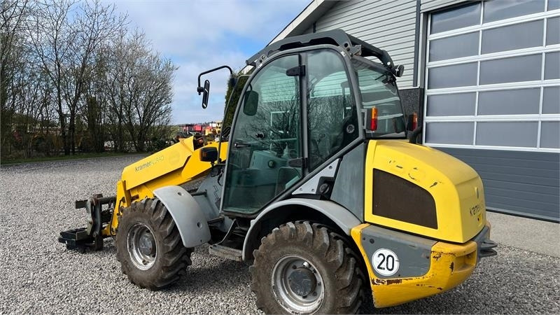 Wiellader Kramer 750T Allrad med pallegafler og adabter. Med telesk