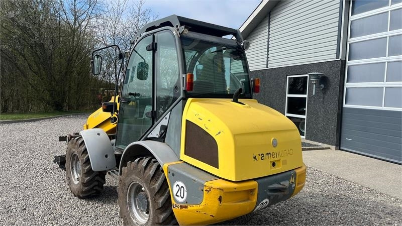 Wiellader Kramer 750T Allrad med pallegafler og adabter. Med telesk