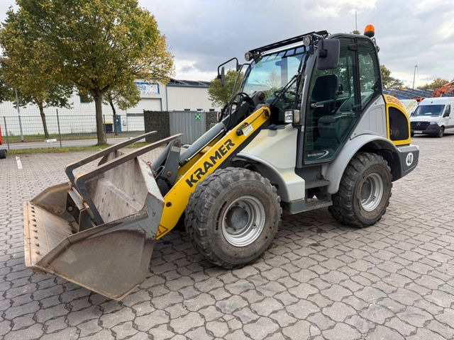 Wiellader Kramer 8085 Ecospeed, Bj. 16, 3700 BH, Schaufel, Gabel