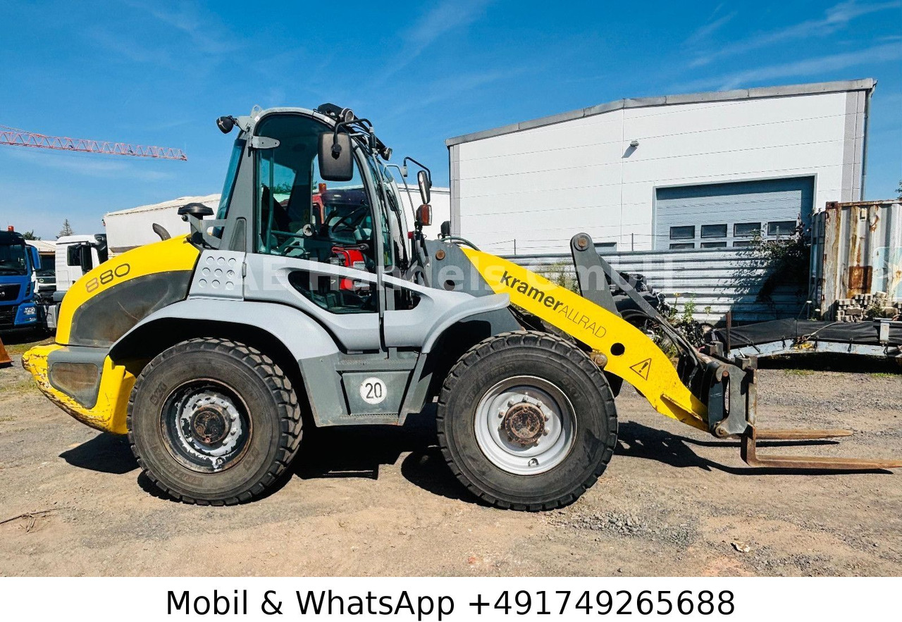 Wiellader Kramer 880 Allrad *Schnellwechsler/2xSchaufel/1xGabel