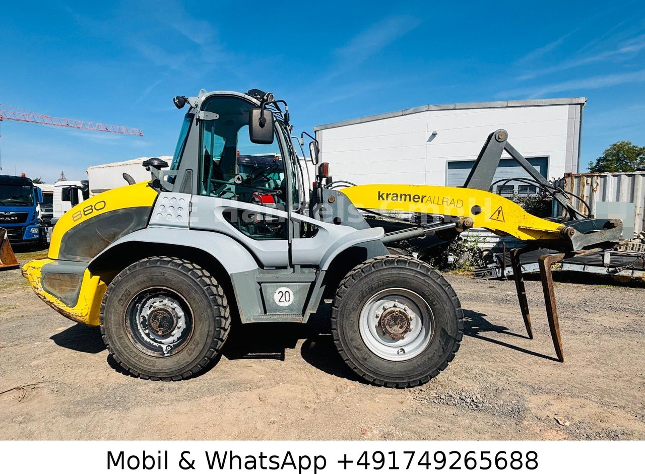 Wiellader Kramer 880 Allrad *Schnellwechsler/2xSchaufel/1xGabel