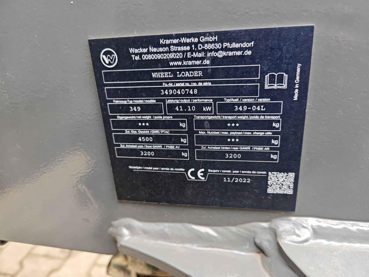 Wiellader Kramer KL25.5L