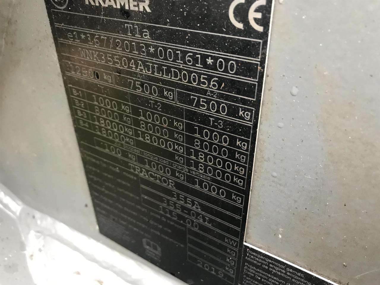 Wiellader Kramer KL60.8