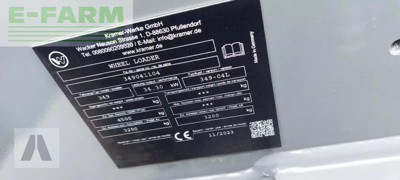 Wiellader Kramer kl 25.5