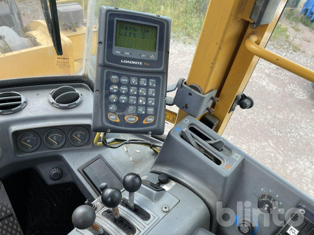 Wiellader L180 c med skopa