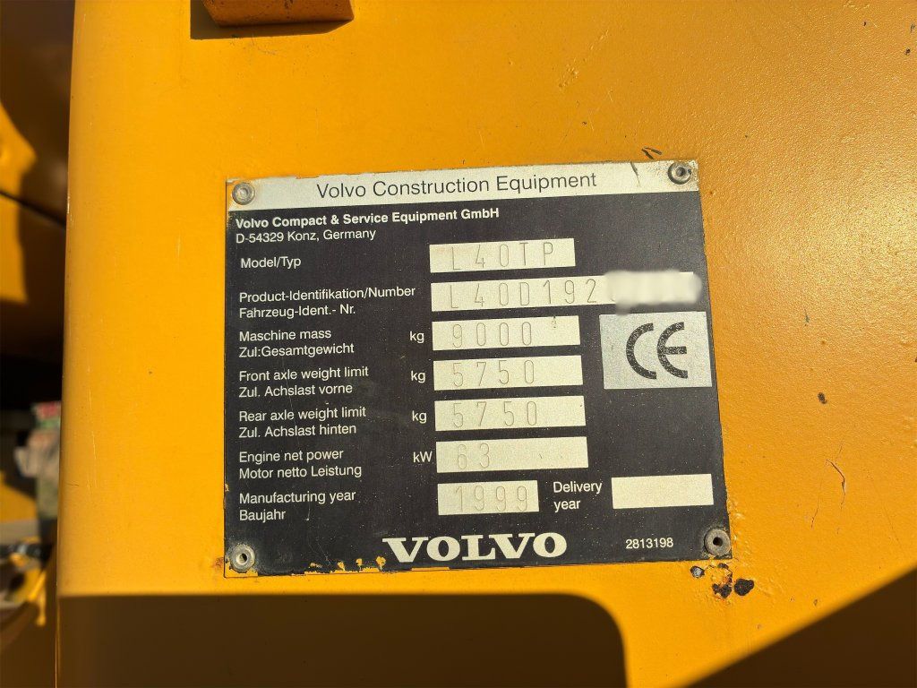 Wiellader L40TP
