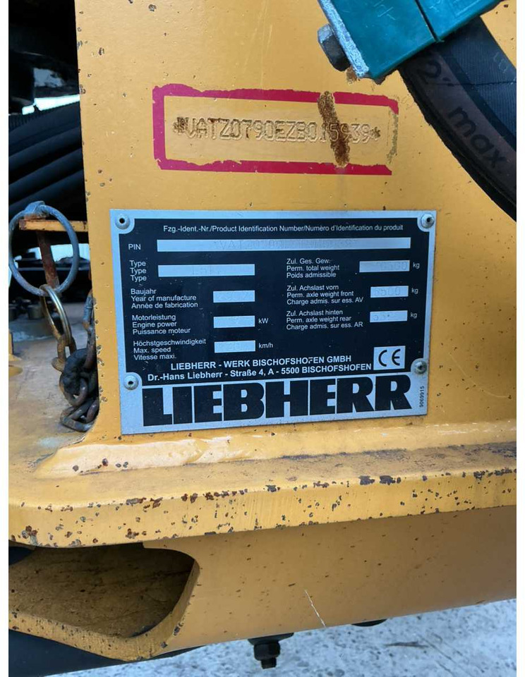 Wiellader LIEBHERR - L514 STEREO - 2007 - WHEEL LOADER