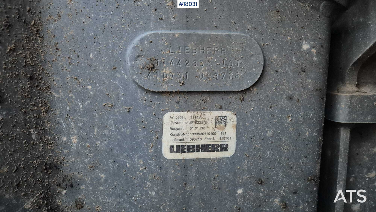 Wiellader LIEBHERR L576 wheel loader (2017)