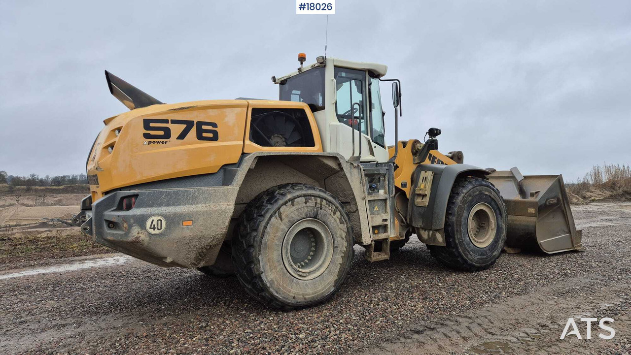 Wiellader LIEBHERR L576 xPower wheel loader (2019)