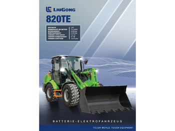 Wiellader LIUGONG 820 TE vollelektrisch, 6.600 kg, 1.2 cbm