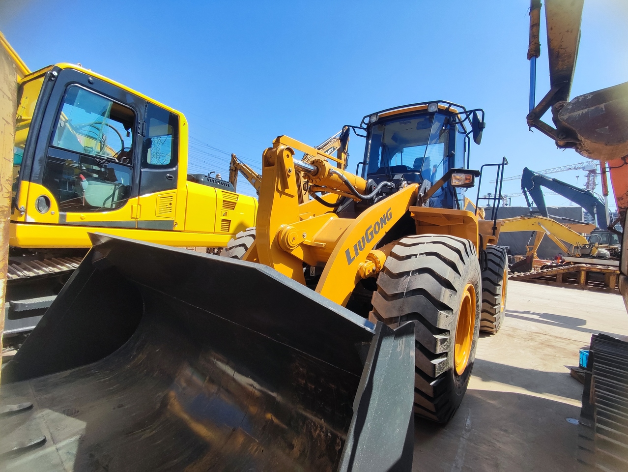 Wiellader LIUGONG CLG856H