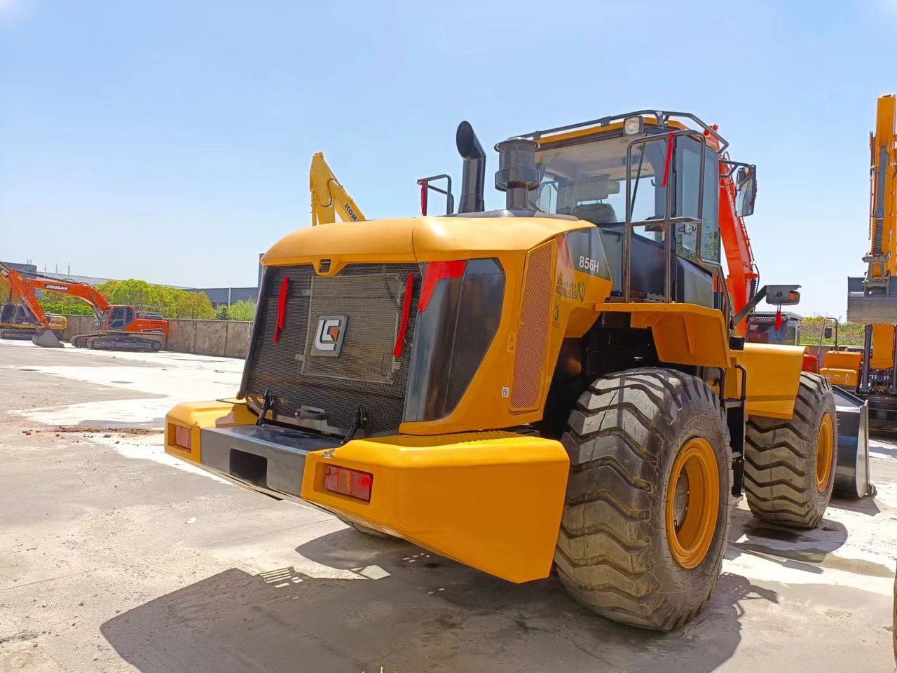 Wiellader LIUGONG CLG856H Good Price 5 ton Front End Loader