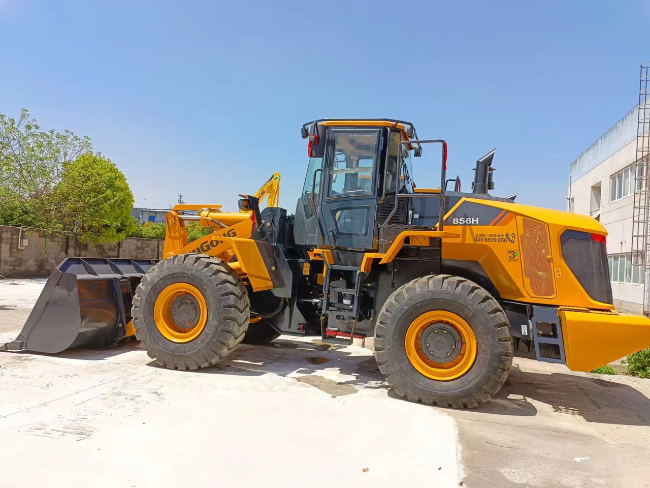 Wiellader LIUGONG CLG856H Good Price 5 ton Front End Loader