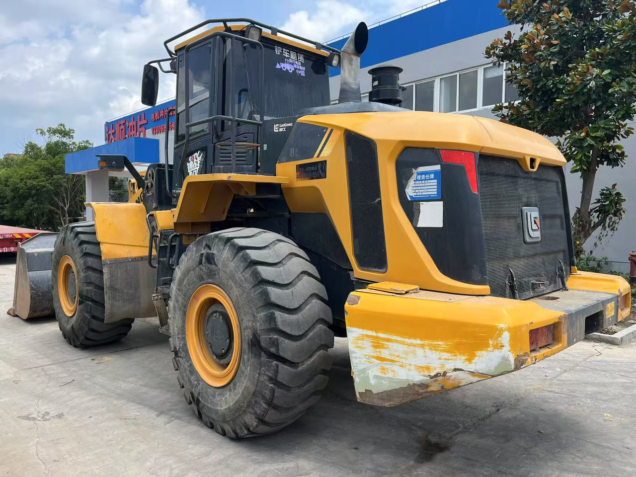 Wiellader LIUGONG CLG856H Original Condition 5 ton Payloader