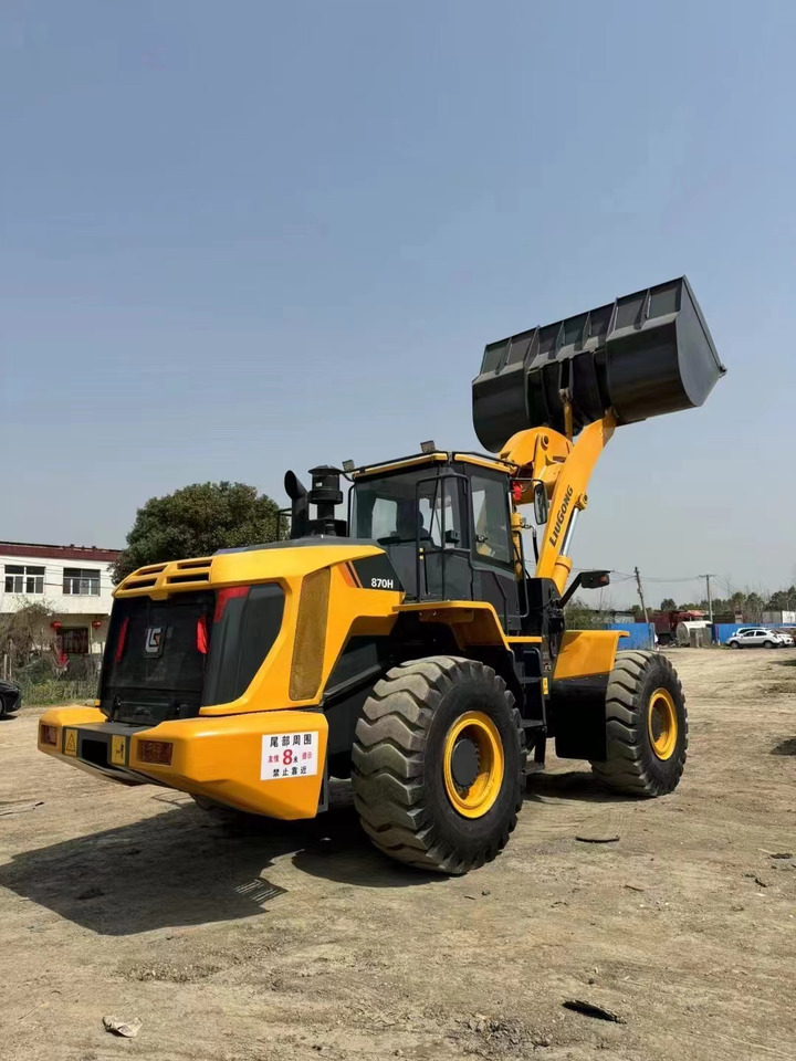 Wiellader LIUGONG clg870H China brand 7 ton class front loader liugong loader