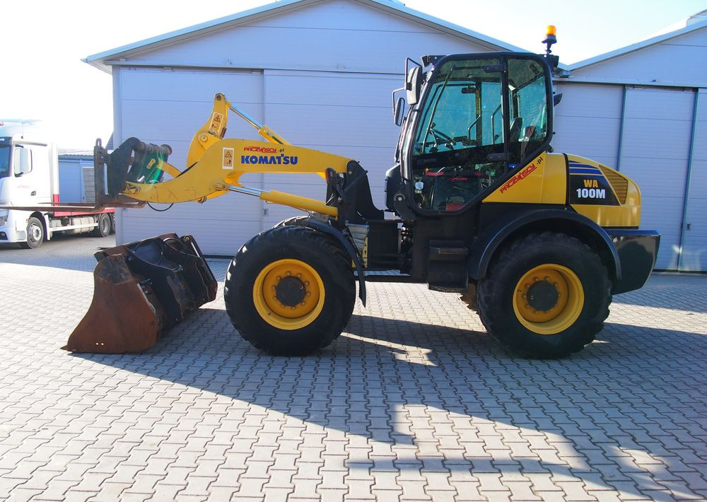 Wiellader Ładowarka Komatsu WA100M 2007 Ładowarka Komatsu