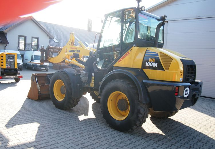 Wiellader Ładowarka Komatsu WA100M 2007 Ładowarka Komatsu