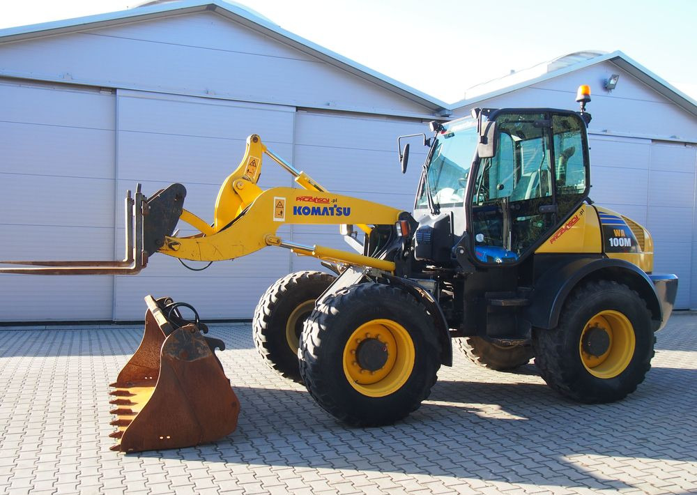 Wiellader Ładowarka Komatsu WA100M 2007 Ładowarka Komatsu