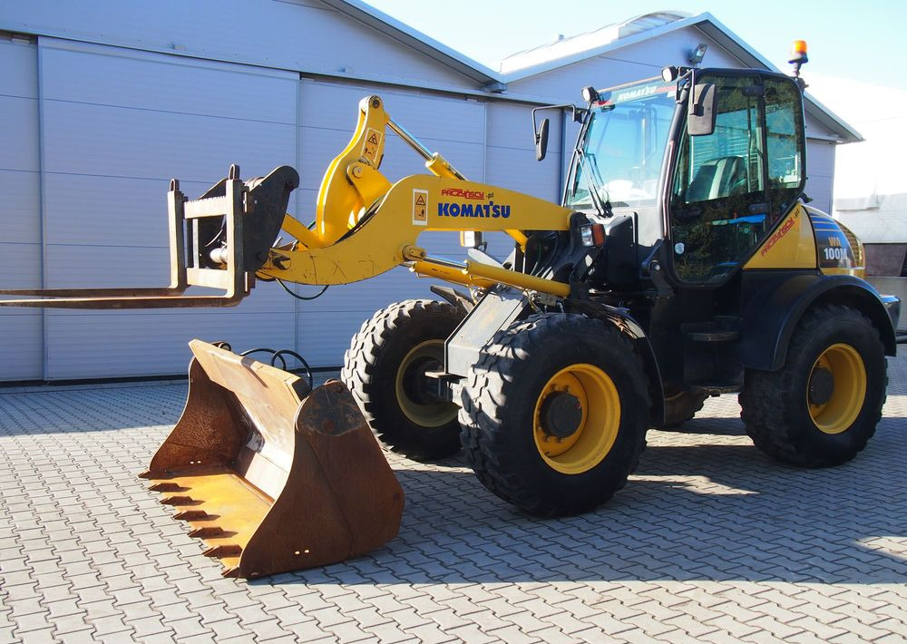 Wiellader Ładowarka Komatsu WA100M 2007 Ładowarka Komatsu