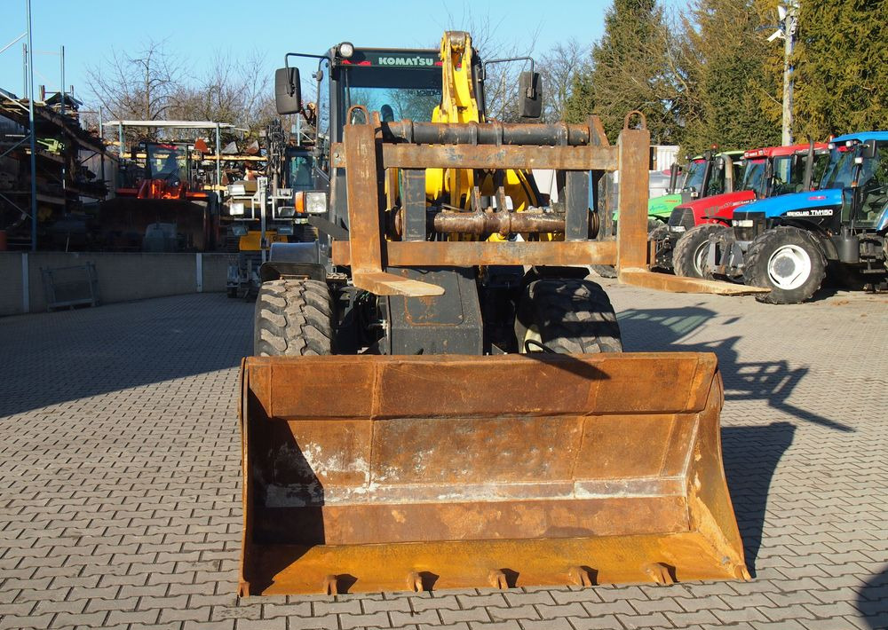 Wiellader Ładowarka Komatsu WA100M 2007 Ładowarka Komatsu