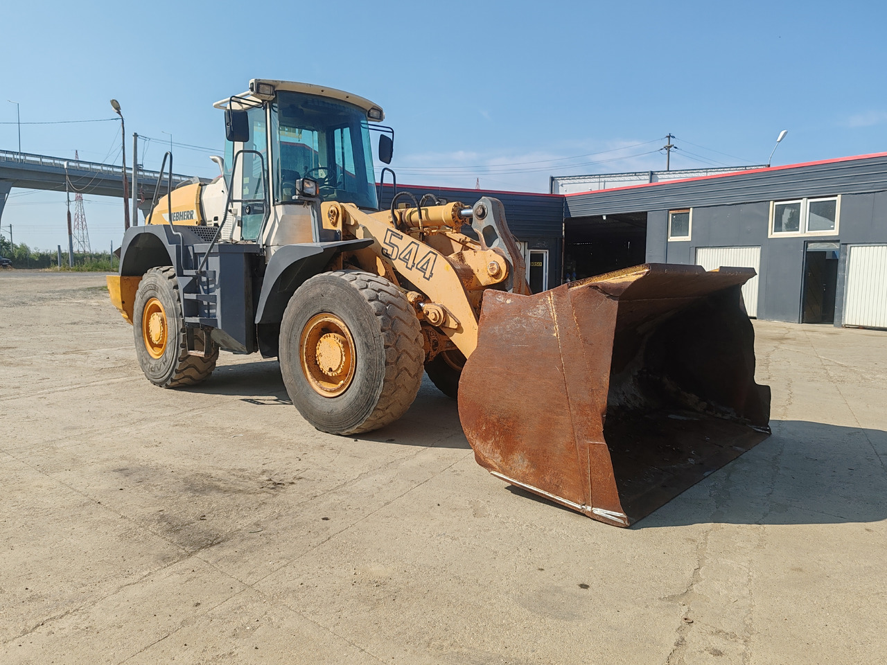 Wiellader Liebherr 544 Incarcator Frontal Vola