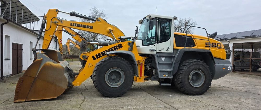 Wiellader Liebherr 580