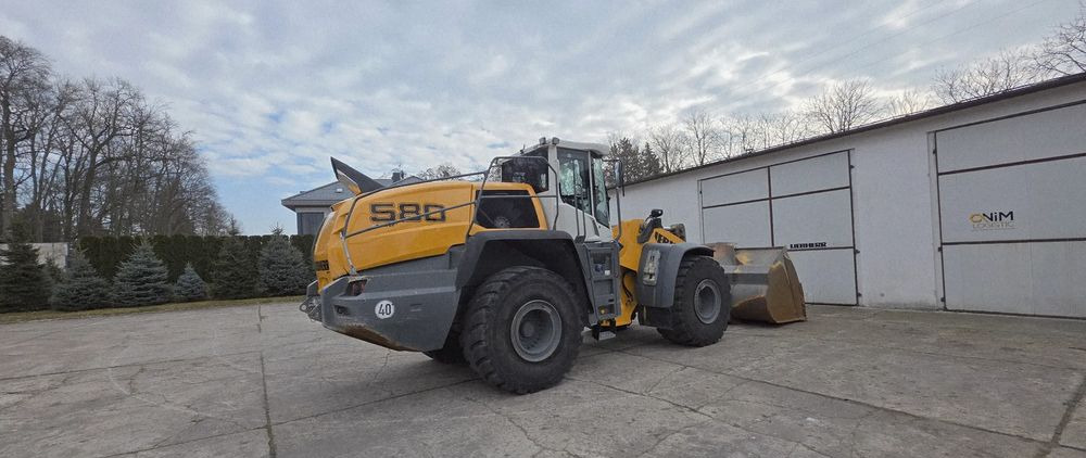 Wiellader Liebherr 580