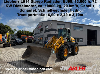 Wiellader  Liebherr L514 Stereo Radlader Gabel+Schaufel+SW
