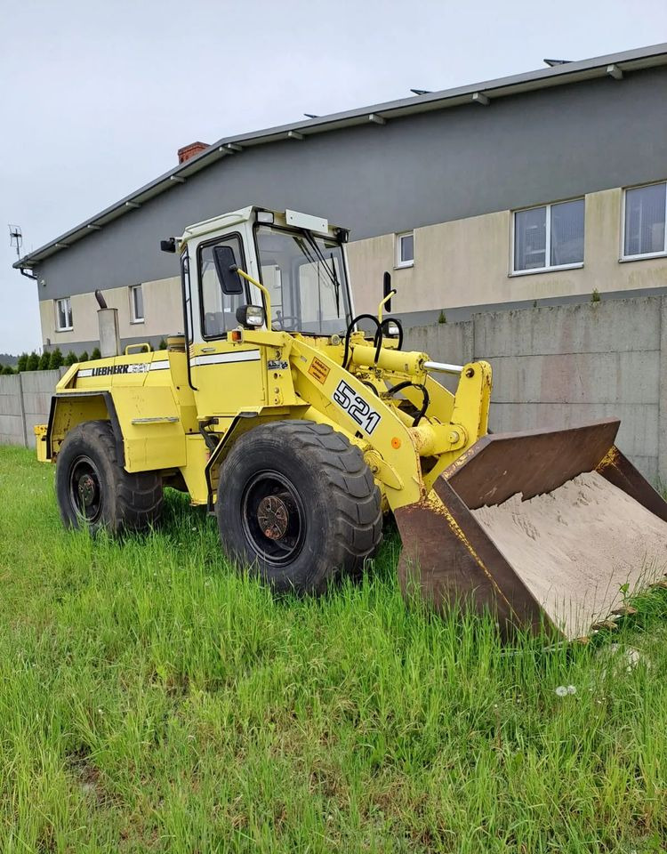 Wiellader Liebherr L521 – Ładowarka kołowa / Radlader – 1990 – Diesel –